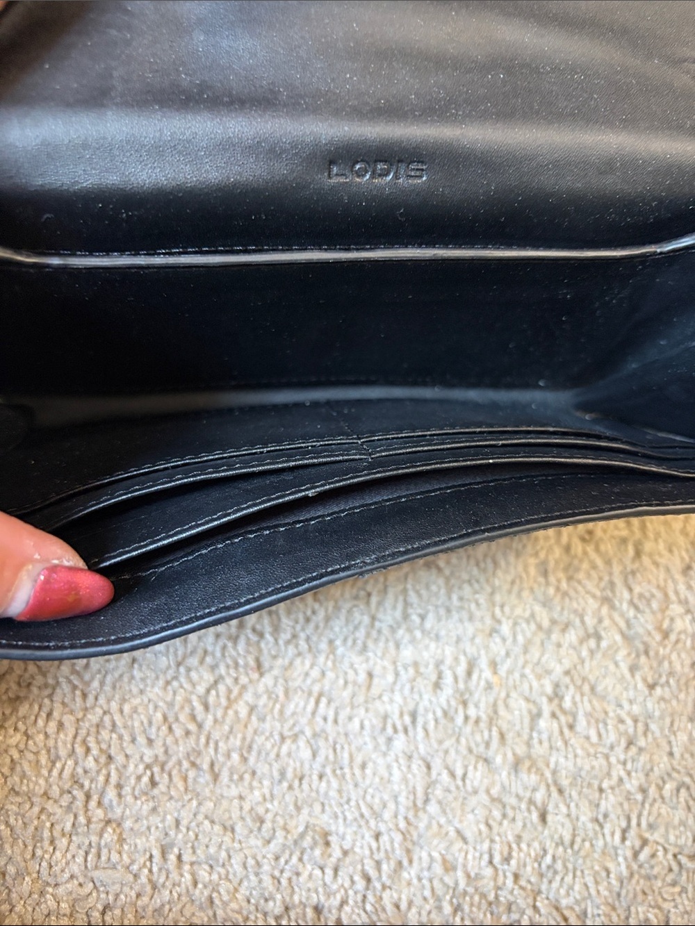 Lodiis Multicolored Wallet - Picture 4 of 8